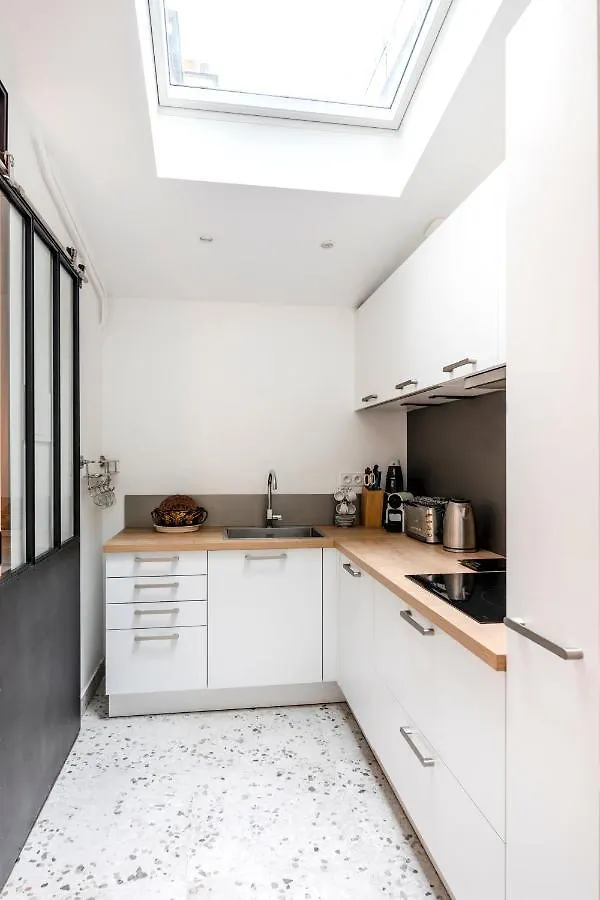 Eiffel Tower Lourmel Residence Paris France